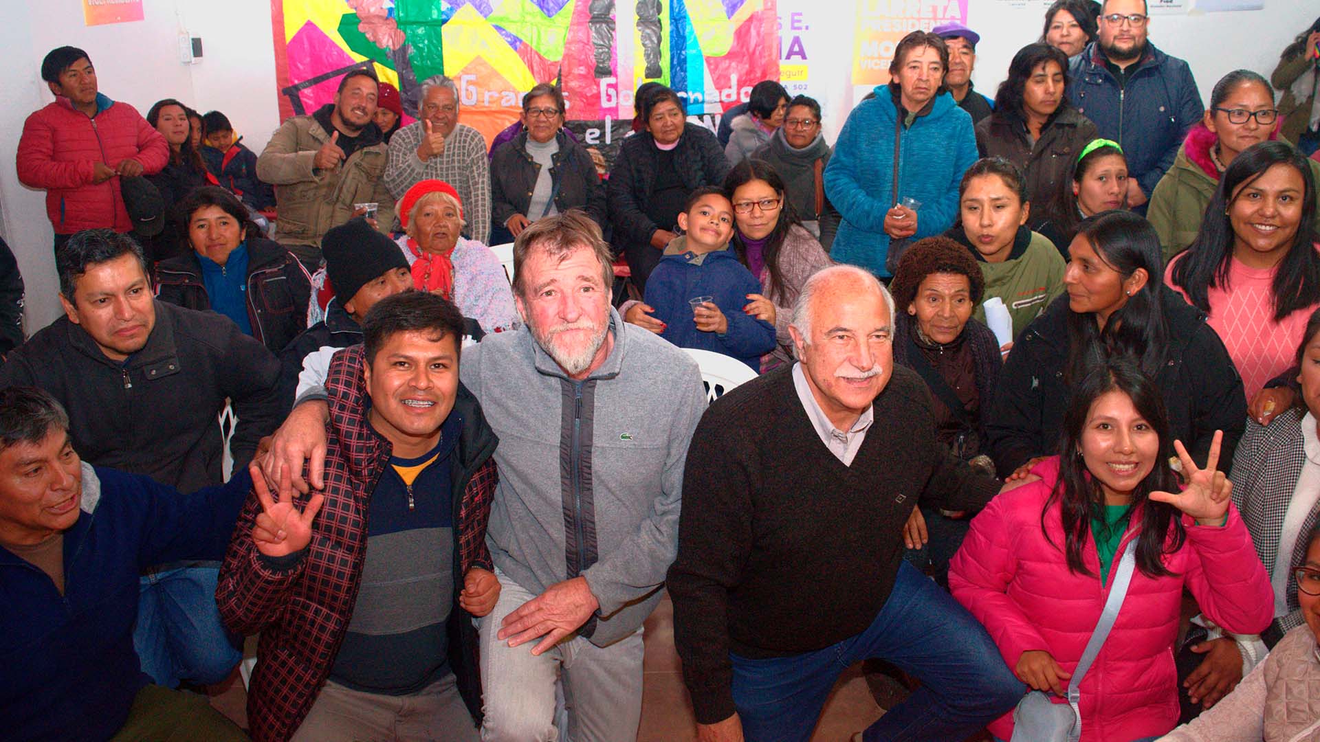 Candidatos de Juntos por el Cambio y del Frente Cambia Jujuy recibieron el apoyo de los tilcareños