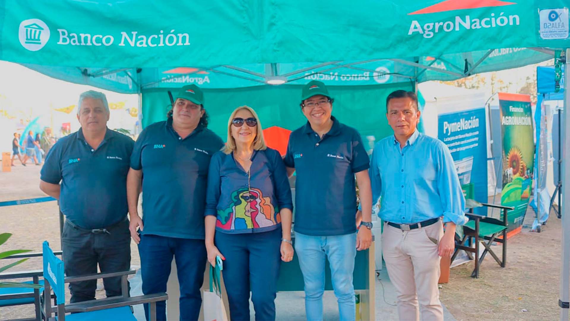 La senadora Silvia Giacoppo visitó la Expo Rural 2023