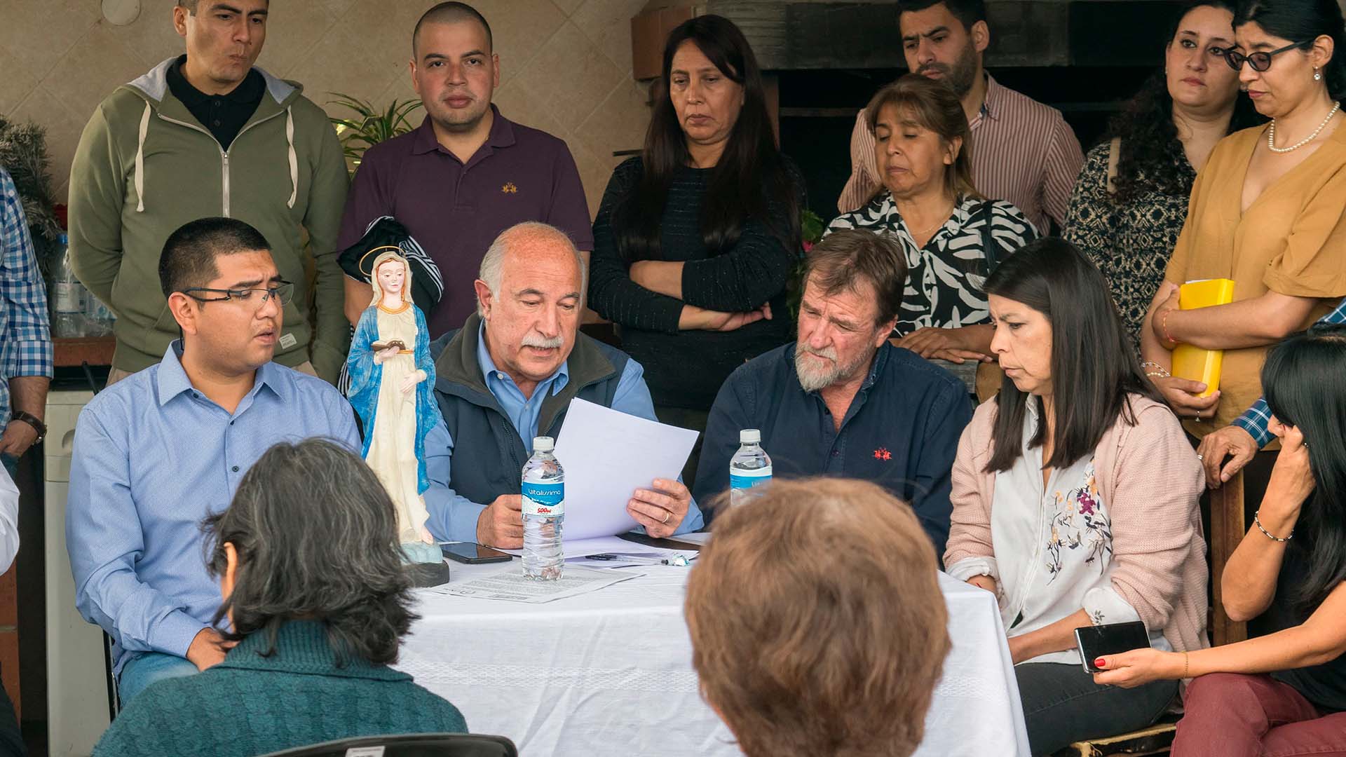 Candidatos del Frente Cambia Jujuy en barrios capitalinos