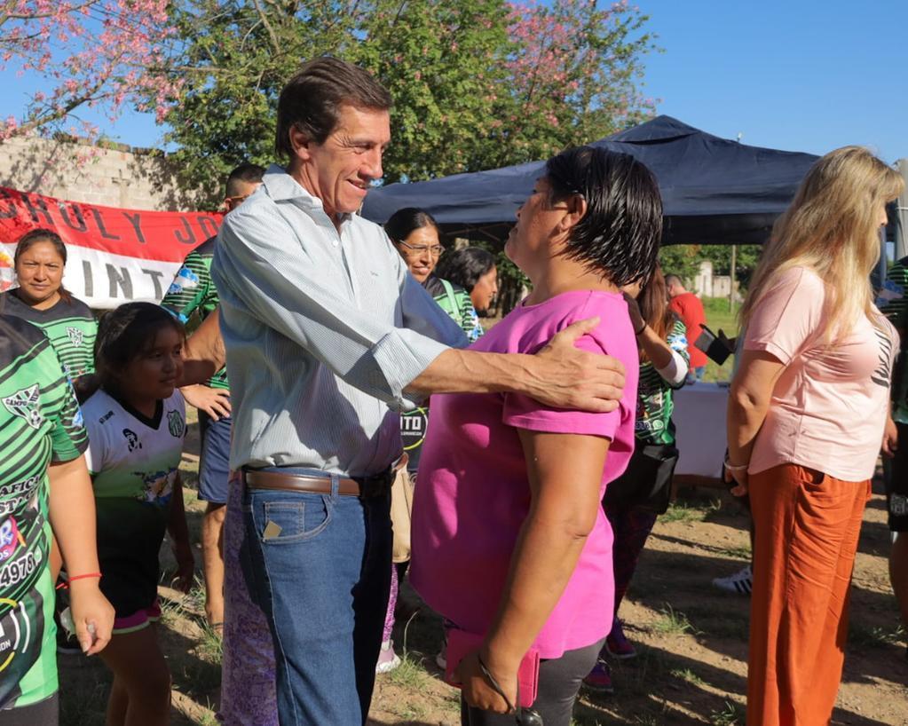 “Tenemos que consolidar la transformación de Jujuy”, dijo Sadir en Campo Verde