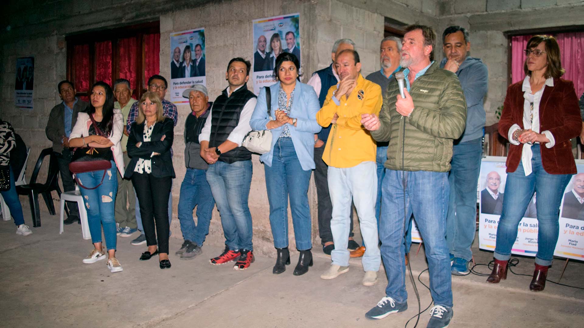 Jorge Rizzotti encabezó acto de campaña en El Carmen