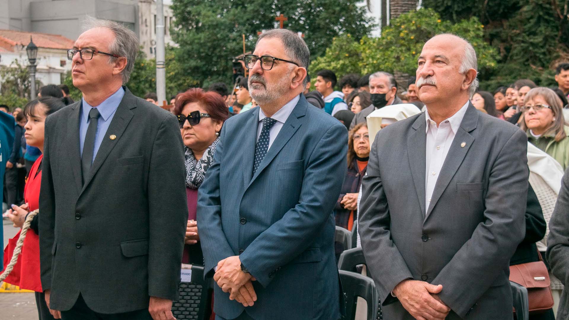 Mario Fiad en las honras a la Virgen de Río Blanco y Paypaya